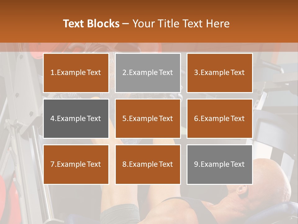 Body Abdomen Leg PowerPoint Template