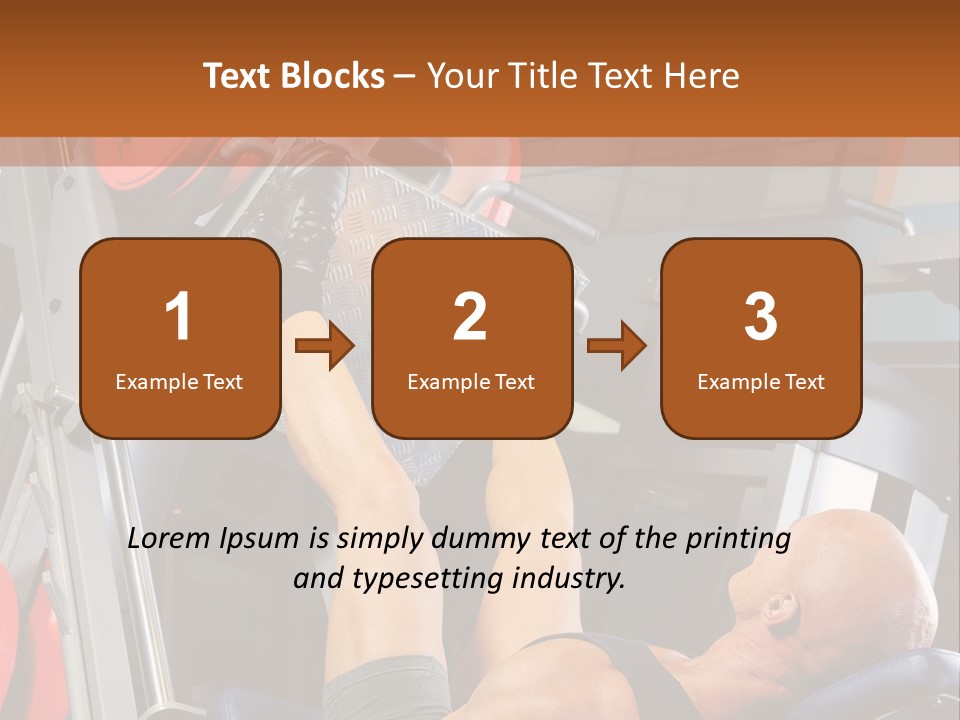 Body Abdomen Leg PowerPoint Template