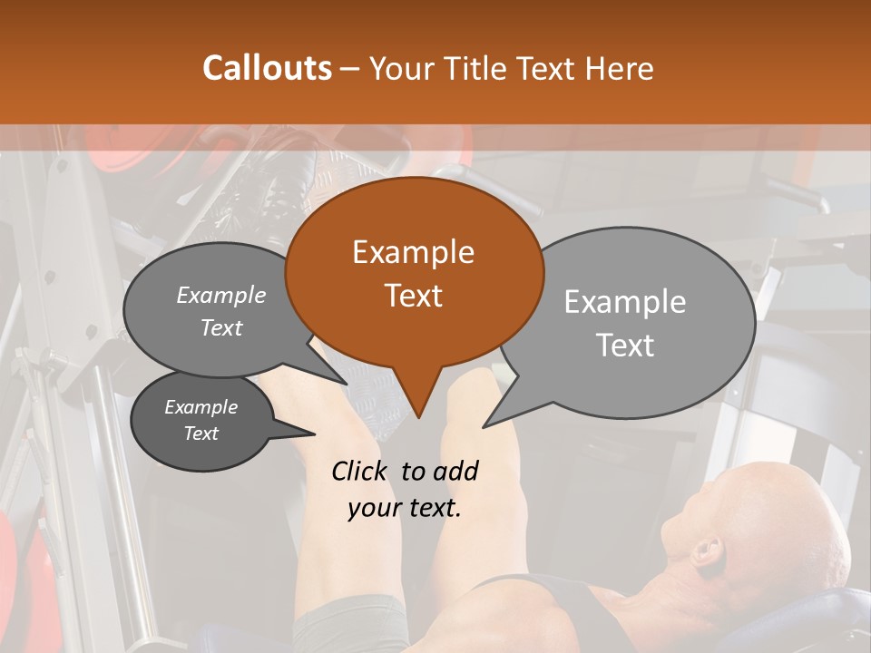 Body Abdomen Leg PowerPoint Template