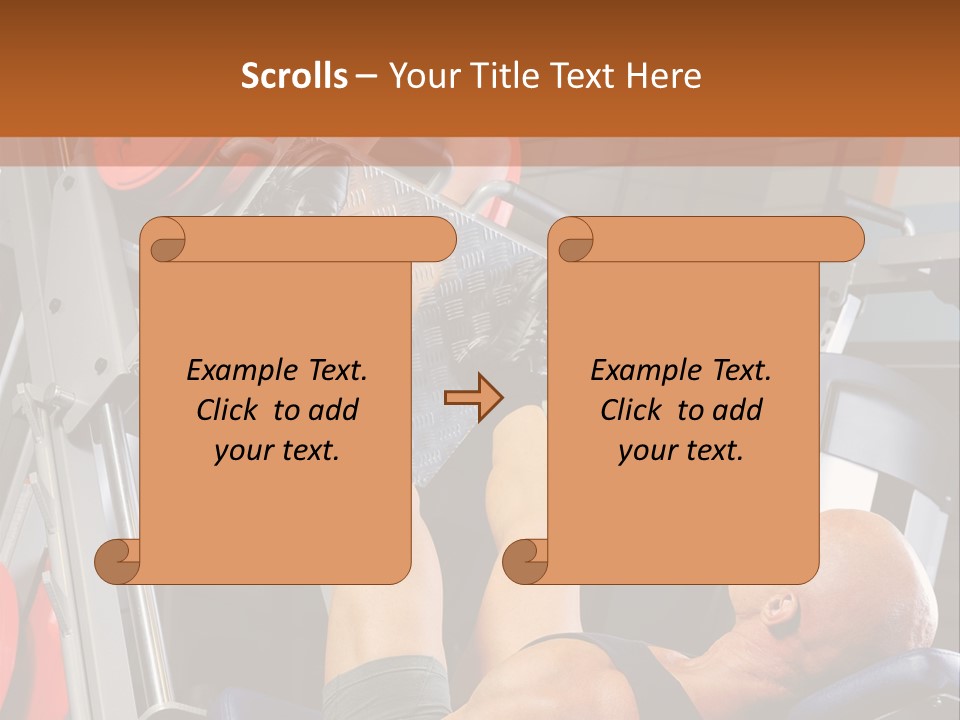 Body Abdomen Leg PowerPoint Template
