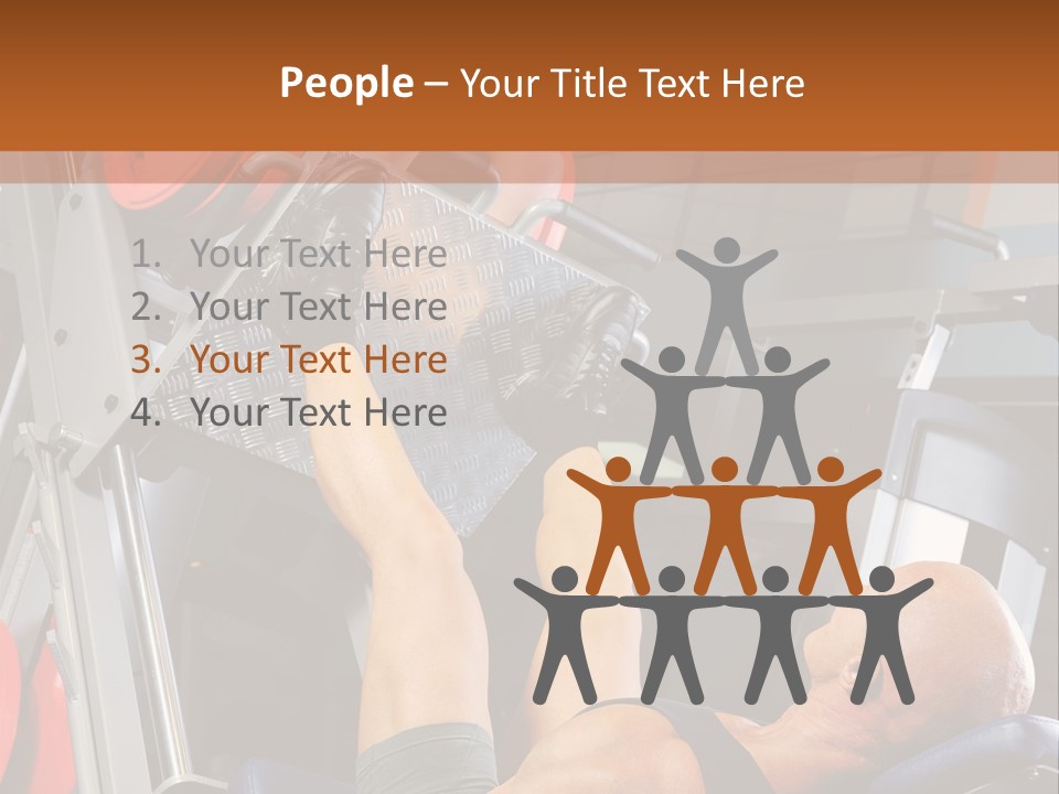 Body Abdomen Leg PowerPoint Template