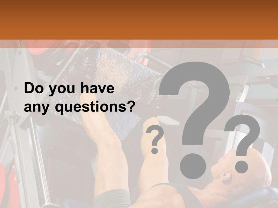 Body Abdomen Leg PowerPoint Template