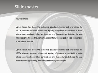 Repair Spare Round PowerPoint Template