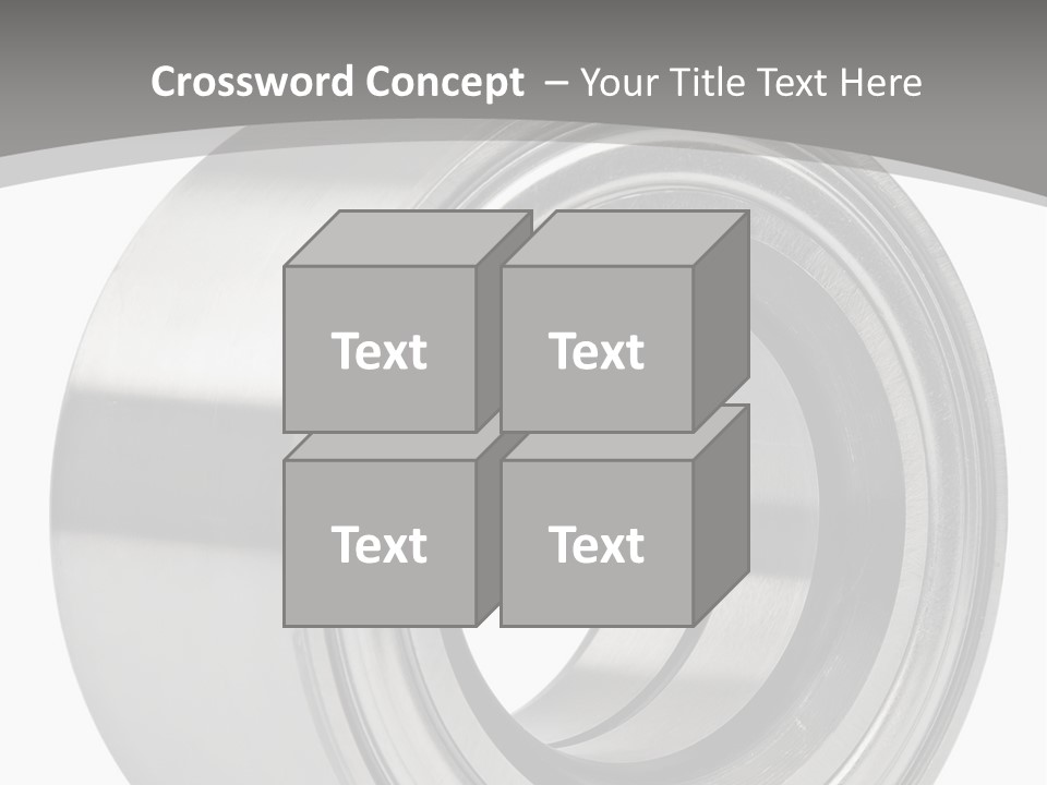 Repair Spare Round PowerPoint Template