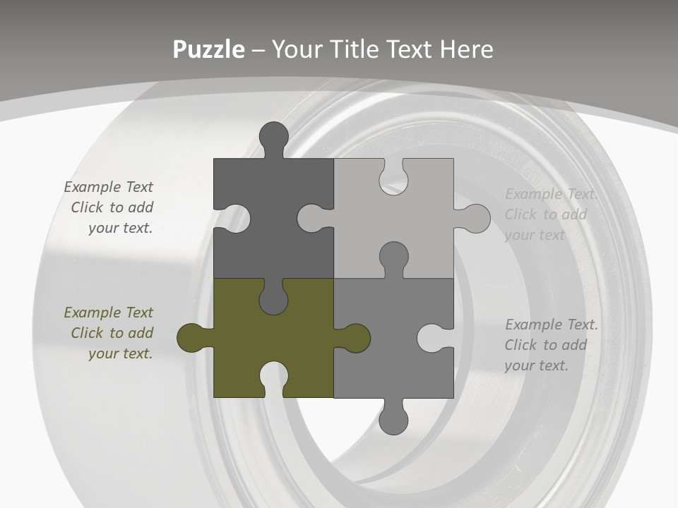 Repair Spare Round PowerPoint Template