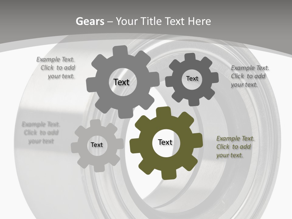 Repair Spare Round PowerPoint Template