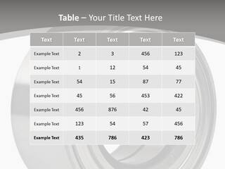 Repair Spare Round PowerPoint Template