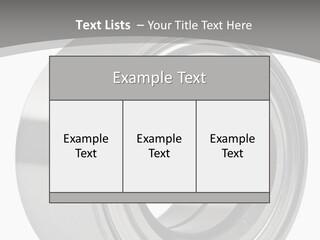 Repair Spare Round PowerPoint Template