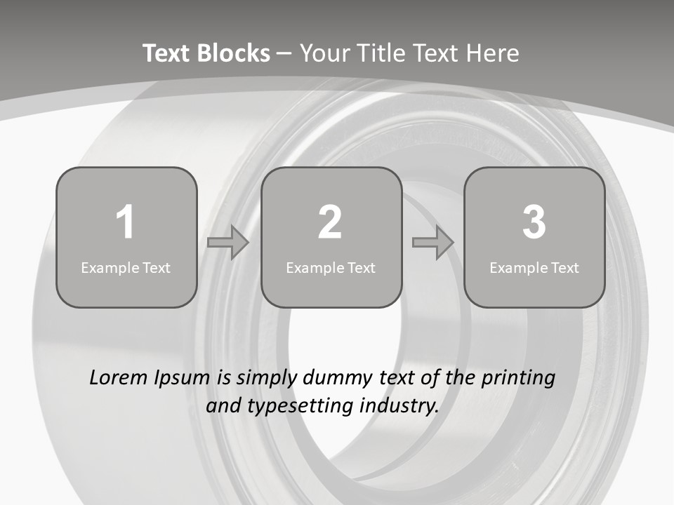 Repair Spare Round PowerPoint Template