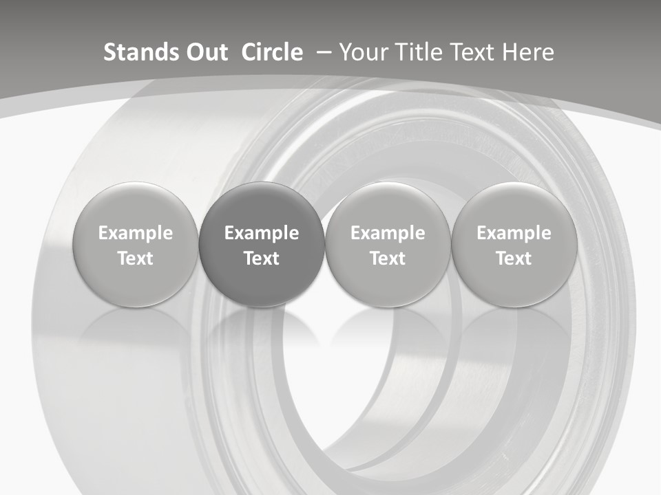 Repair Spare Round PowerPoint Template