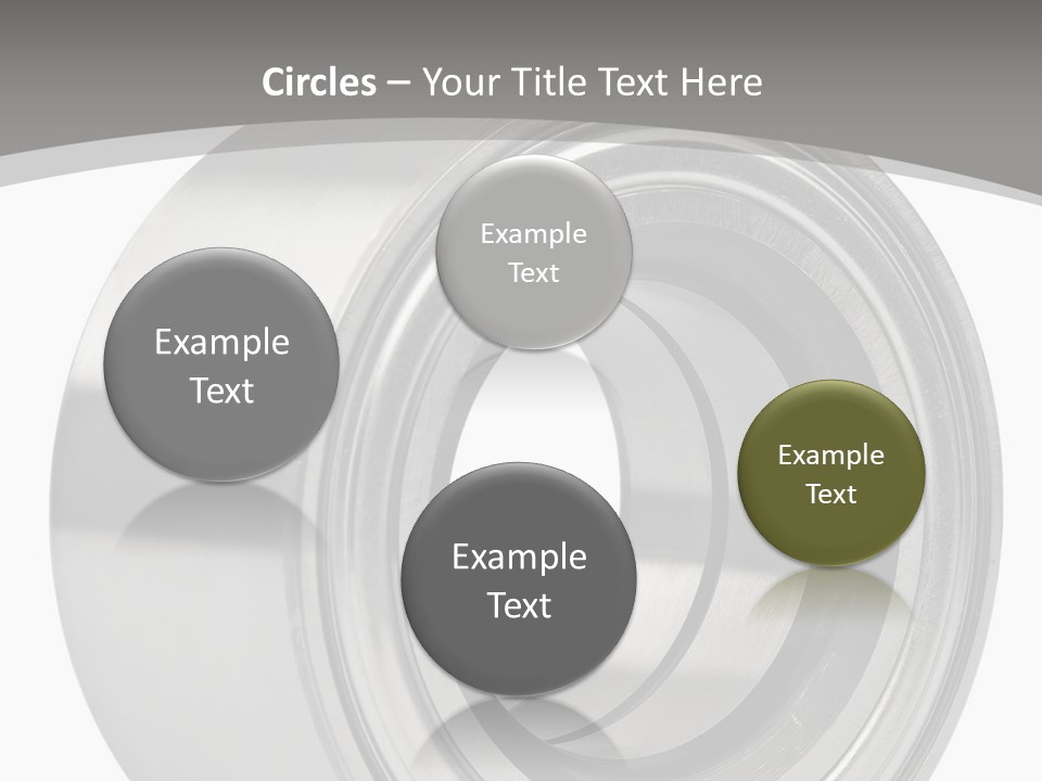 Repair Spare Round PowerPoint Template