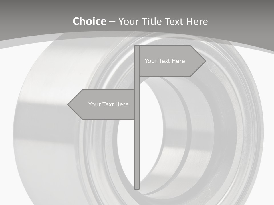 Repair Spare Round PowerPoint Template