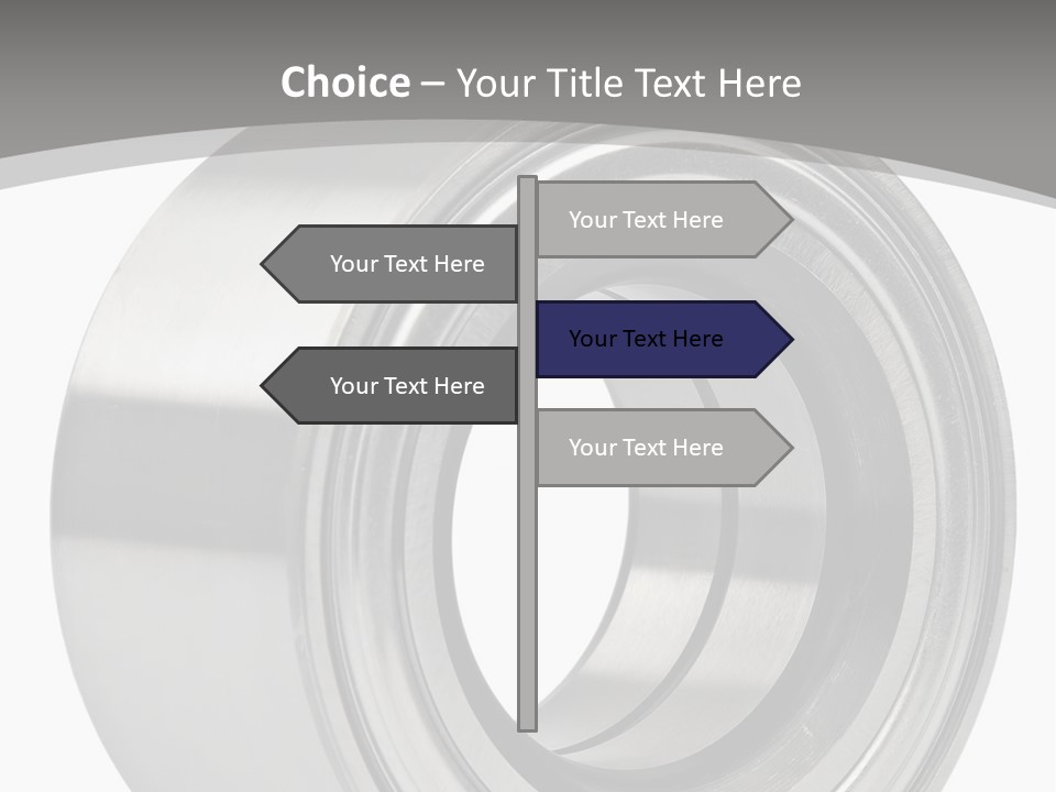 Repair Spare Round PowerPoint Template