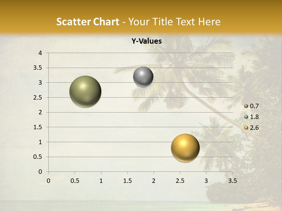 Island Shiny Tranquil PowerPoint Template
