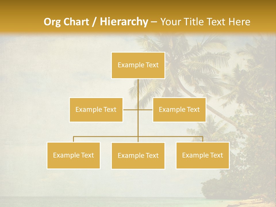 Island Shiny Tranquil PowerPoint Template
