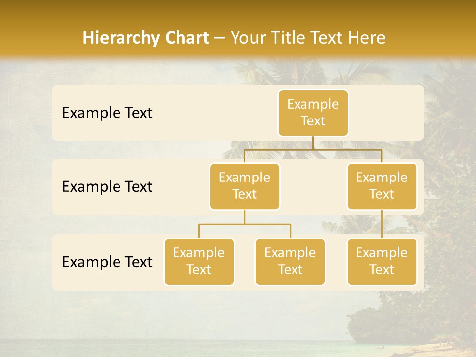 Island Shiny Tranquil PowerPoint Template