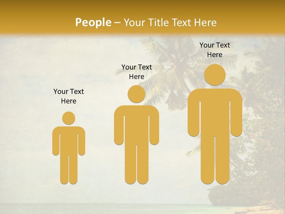 Island Shiny Tranquil PowerPoint Template