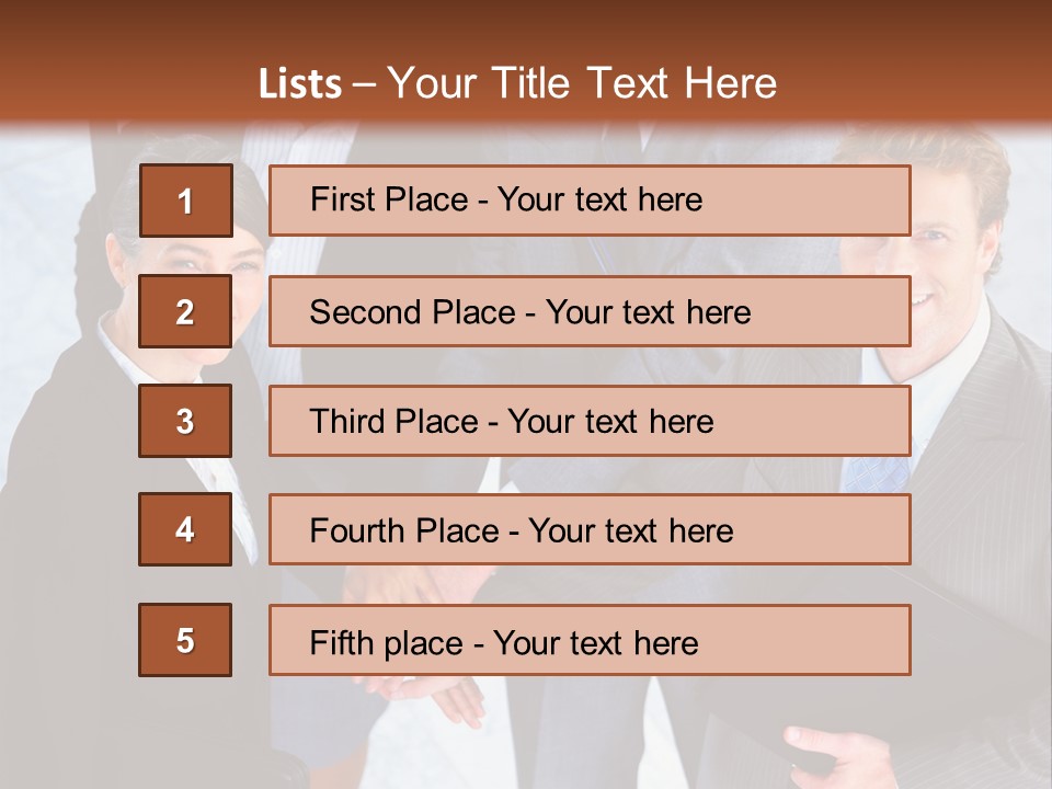Resort Blue Ocean PowerPoint Template