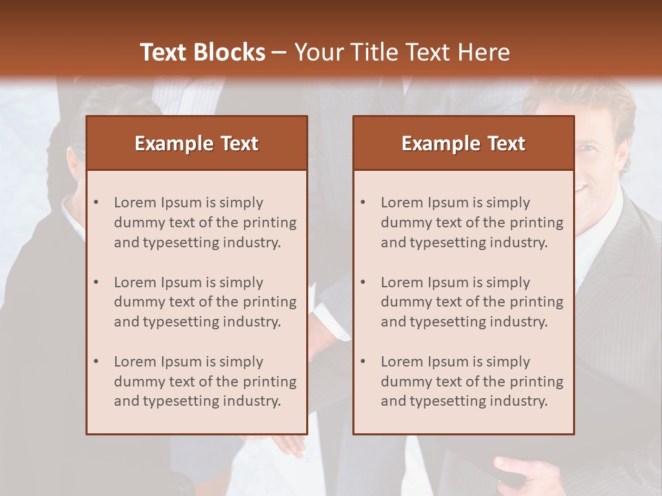 Resort Blue Ocean PowerPoint Template