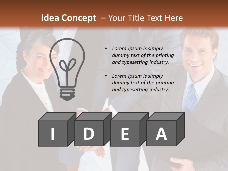 Resort Blue Ocean PowerPoint Template