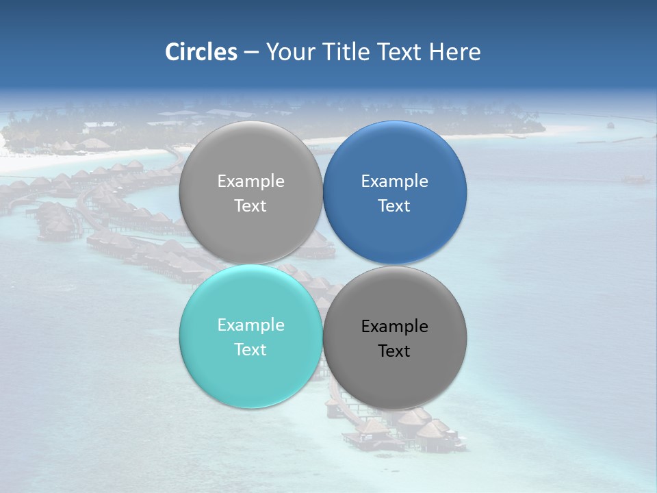 Seascape Calm Vacation PowerPoint Template