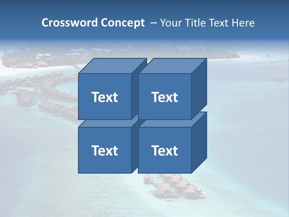 Seascape Calm Vacation PowerPoint Template