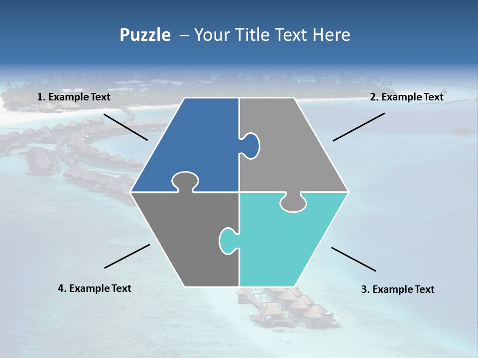 Seascape Calm Vacation PowerPoint Template