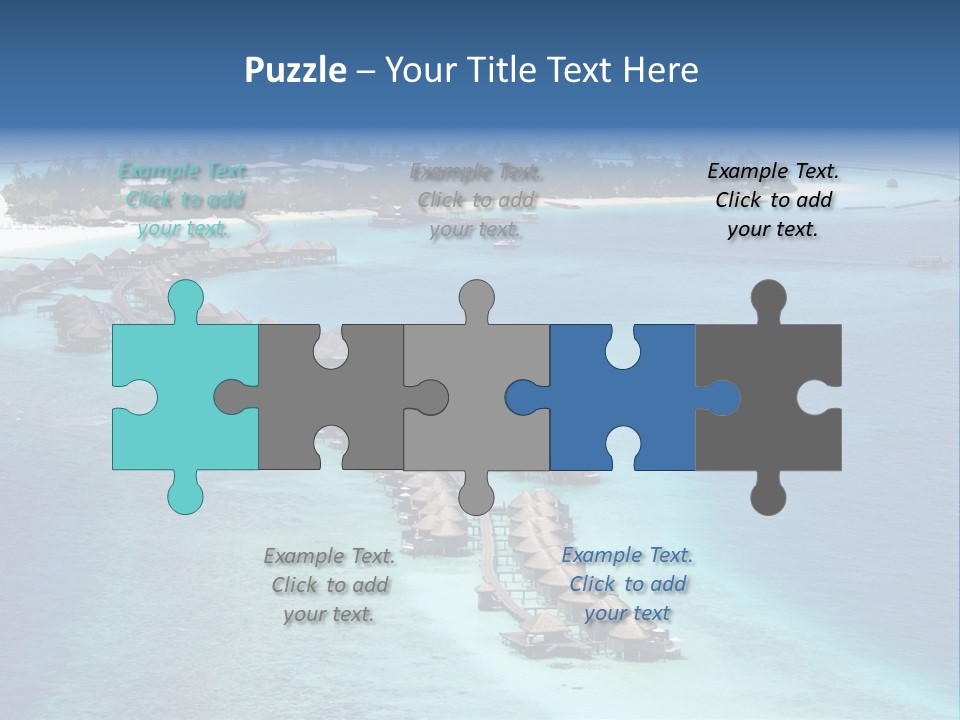 Seascape Calm Vacation PowerPoint Template