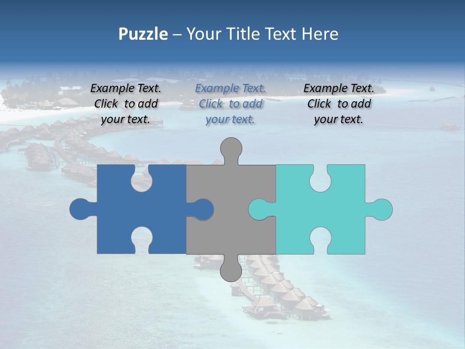 Seascape Calm Vacation PowerPoint Template