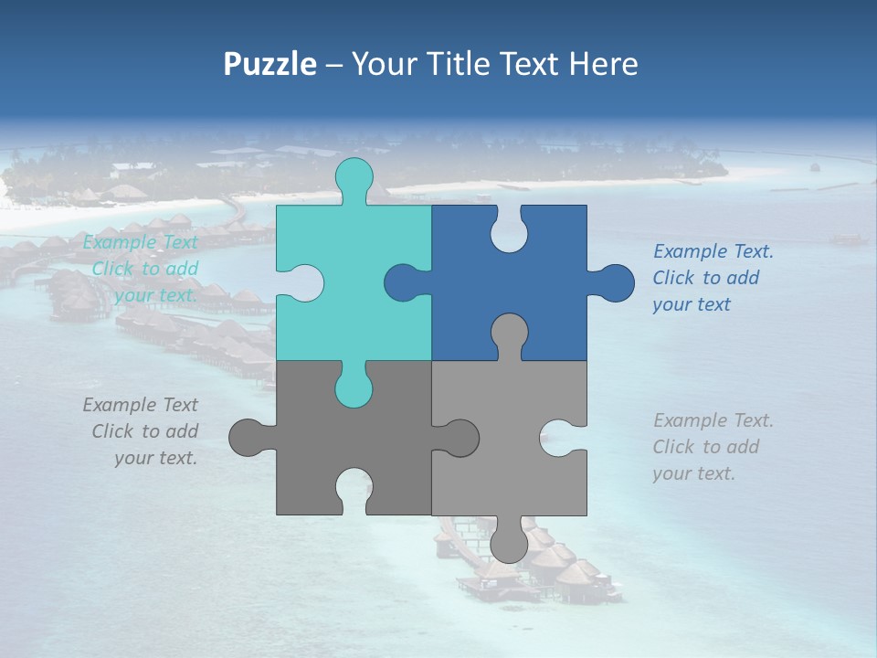 Seascape Calm Vacation PowerPoint Template