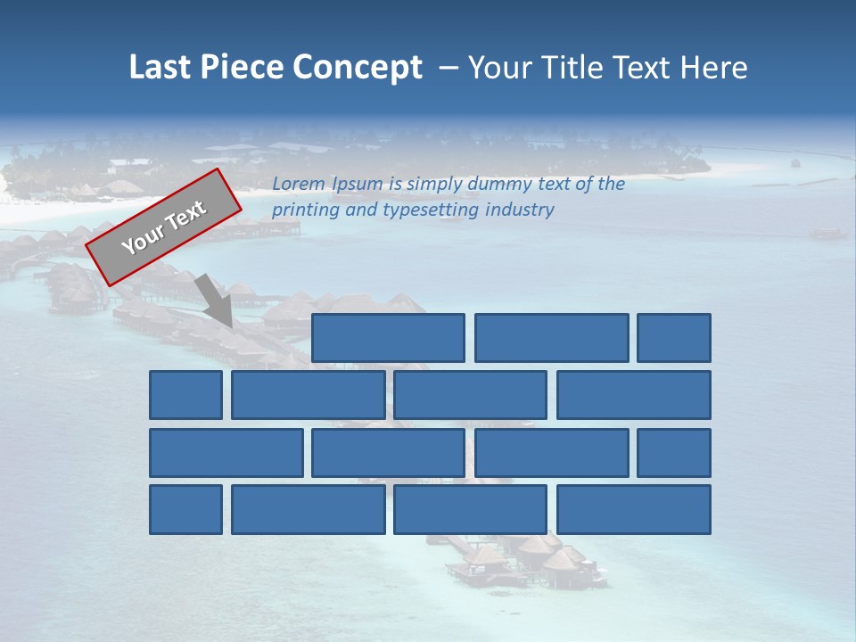 Seascape Calm Vacation PowerPoint Template