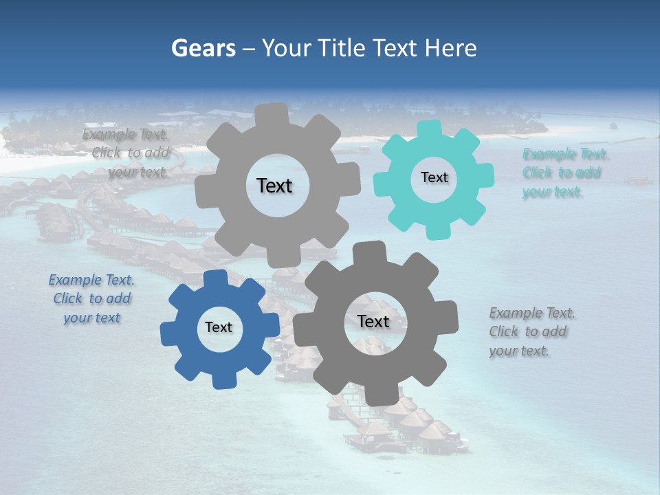 Seascape Calm Vacation PowerPoint Template