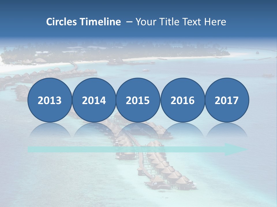 Seascape Calm Vacation PowerPoint Template