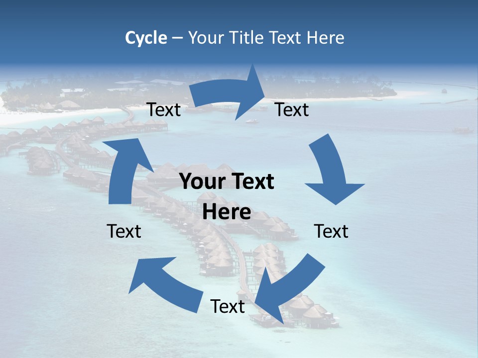 Seascape Calm Vacation PowerPoint Template