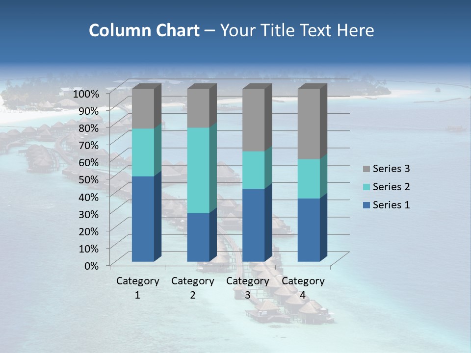 Seascape Calm Vacation PowerPoint Template