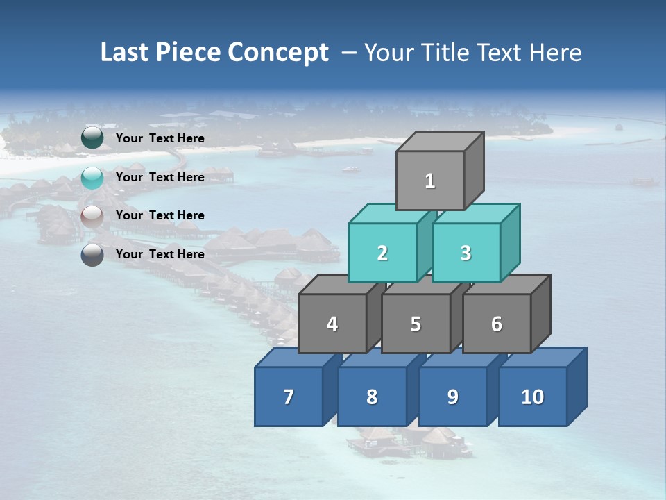 Seascape Calm Vacation PowerPoint Template