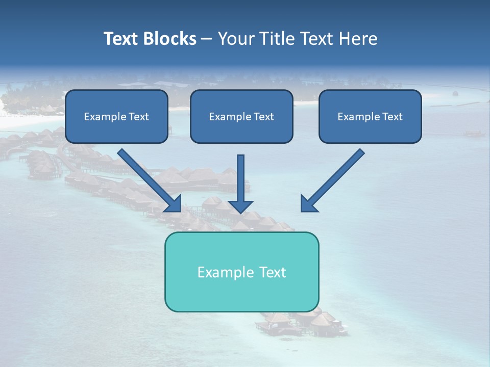 Seascape Calm Vacation PowerPoint Template