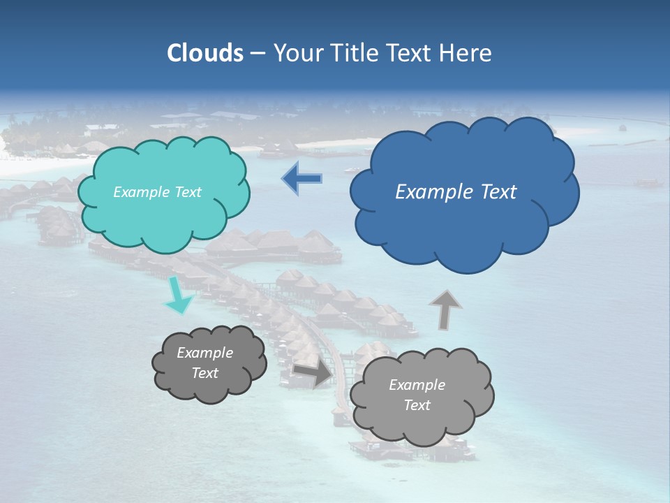 Seascape Calm Vacation PowerPoint Template