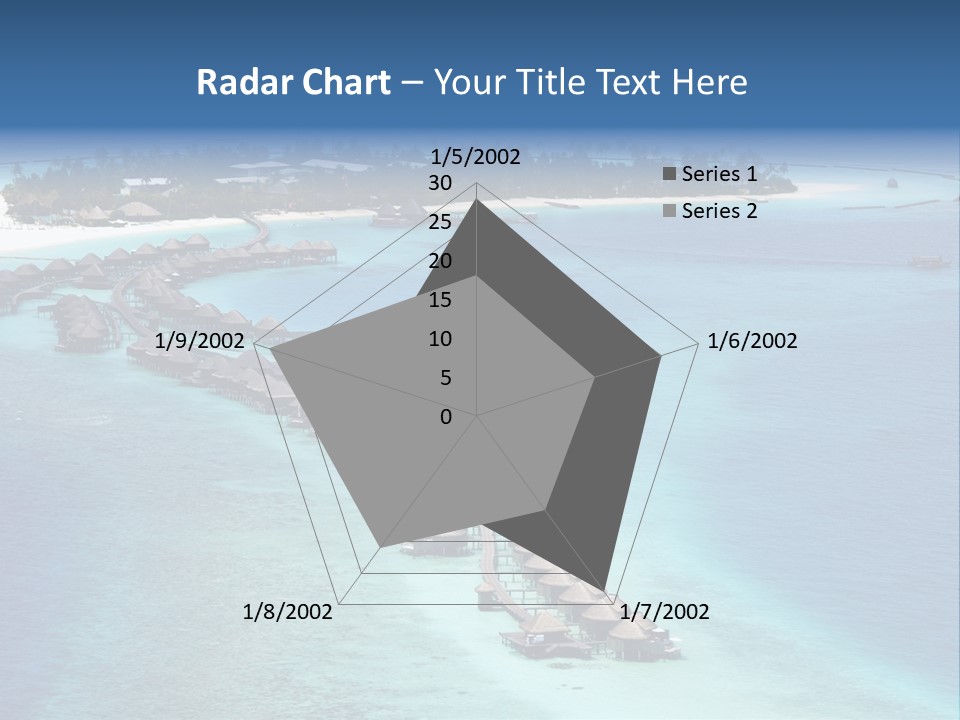 Seascape Calm Vacation PowerPoint Template