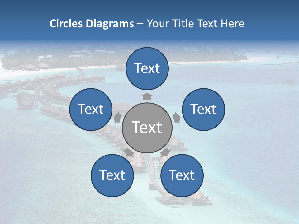 Seascape Calm Vacation PowerPoint Template