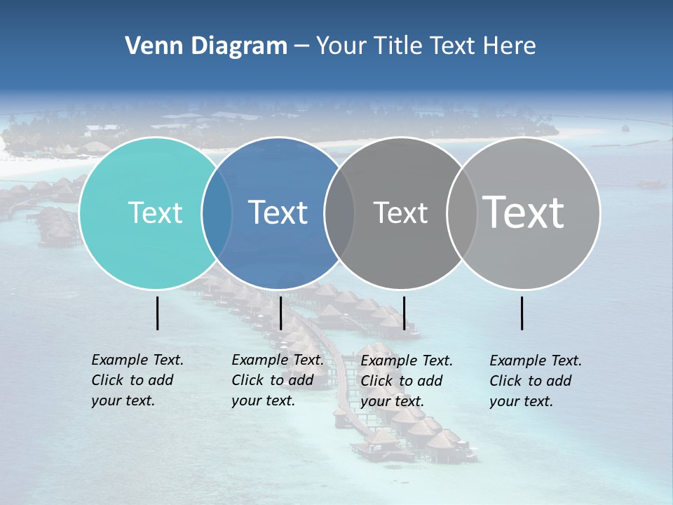 Seascape Calm Vacation PowerPoint Template