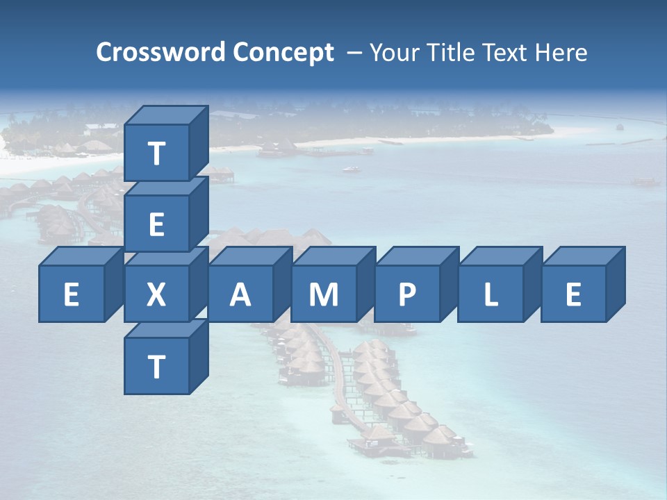 Seascape Calm Vacation PowerPoint Template