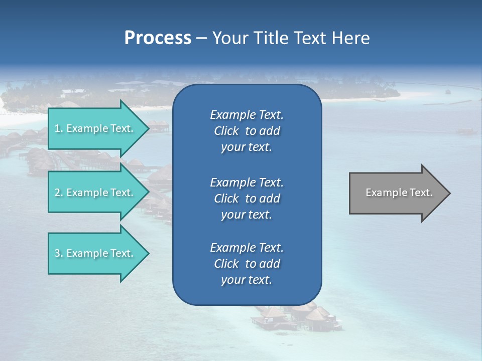 Seascape Calm Vacation PowerPoint Template
