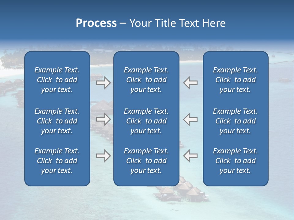 Seascape Calm Vacation PowerPoint Template