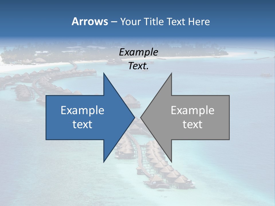 Seascape Calm Vacation PowerPoint Template