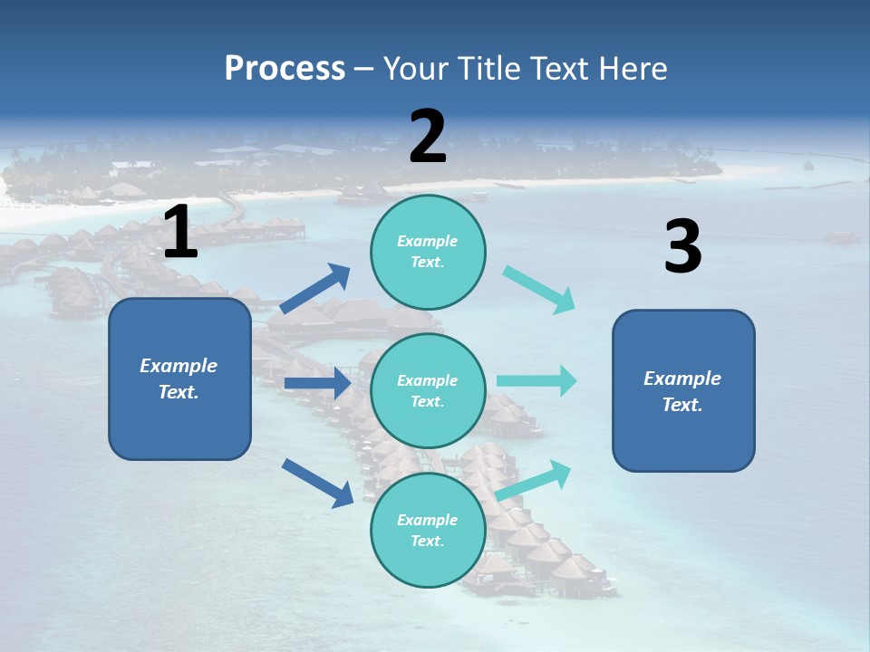 Seascape Calm Vacation PowerPoint Template