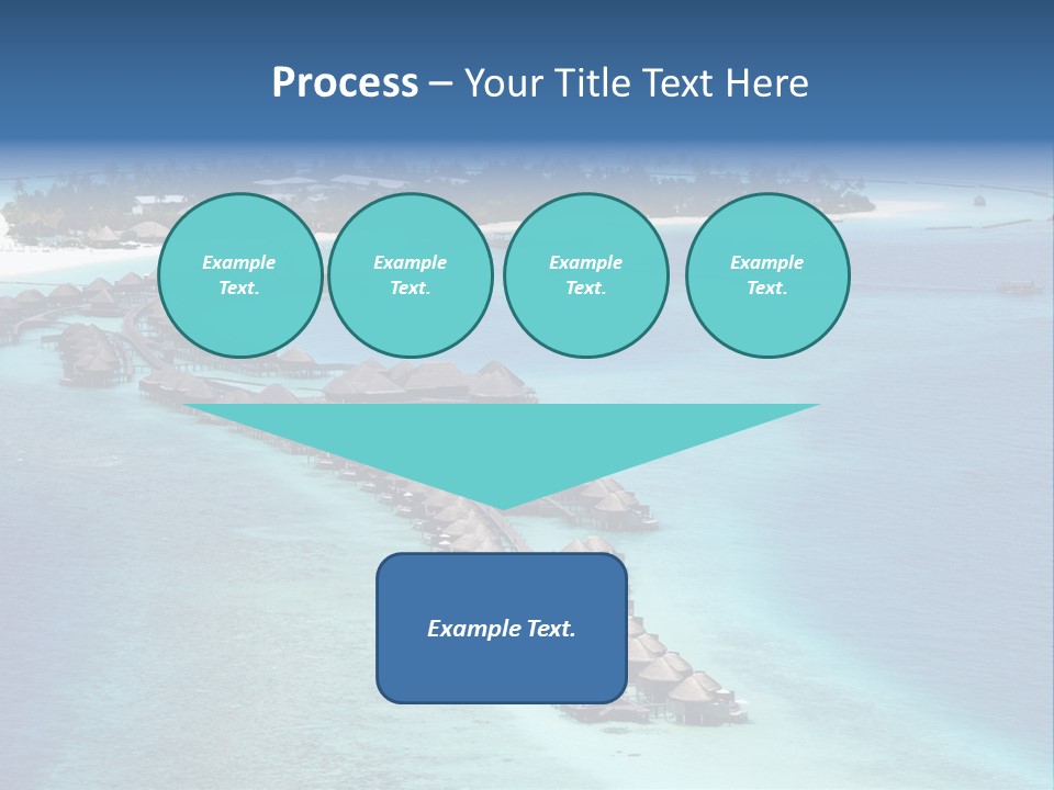 Seascape Calm Vacation PowerPoint Template