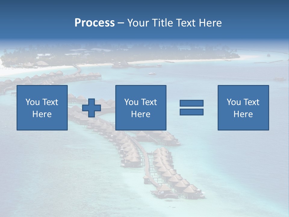 Seascape Calm Vacation PowerPoint Template