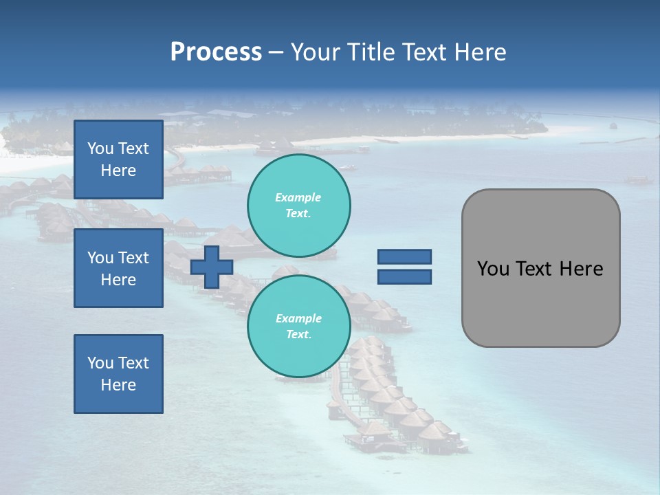 Seascape Calm Vacation PowerPoint Template