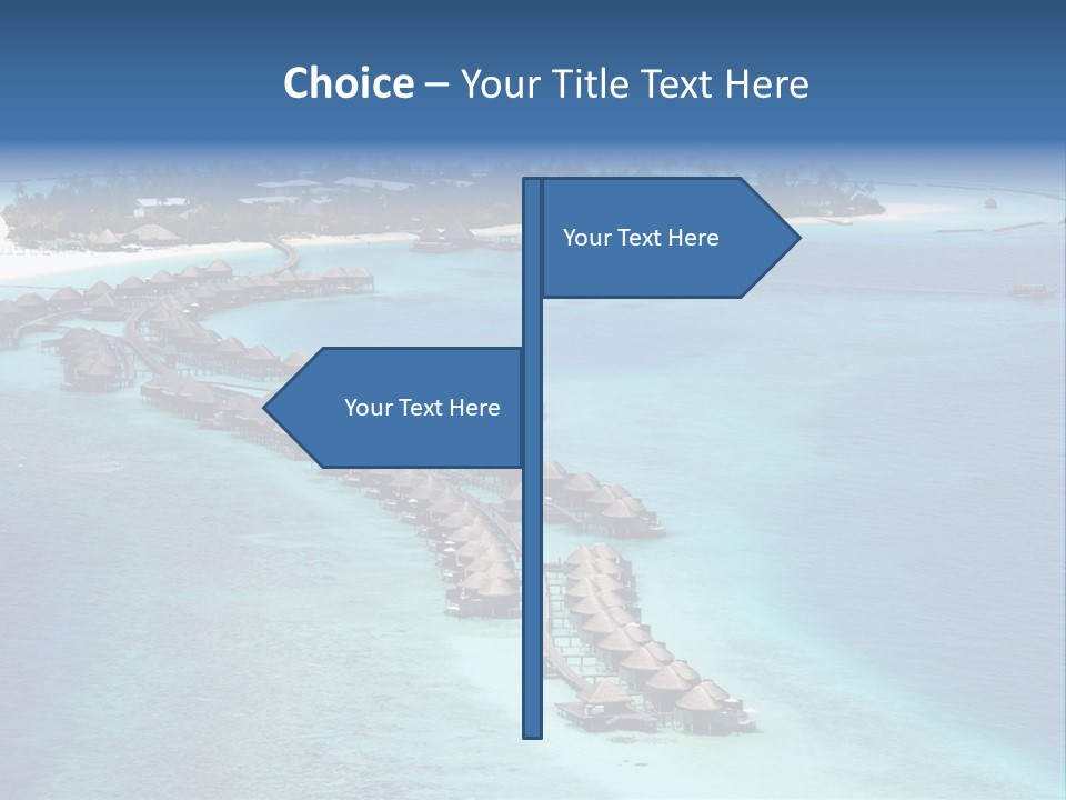 Seascape Calm Vacation PowerPoint Template